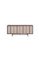Canvas Large Cabinet  in solid Walnut  and Hal220