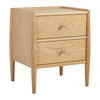Thumbnail image of Winslow 2 Drawer Bedside Chest in DM Oak