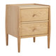 Winslow 2 Drawer Bedside Chest in DM Oak