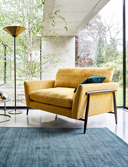 Modern Designer Snuggle Chairs Loveseats ercol