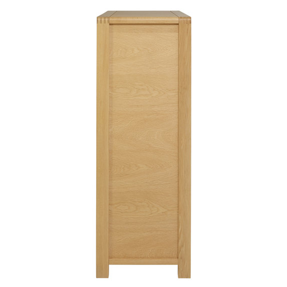 Image of Bosco 6 Drawer Tall Wide Chest in CM Oak
