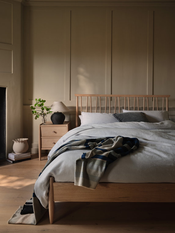 Image of Winslow 2 Drawer Bedside Chest