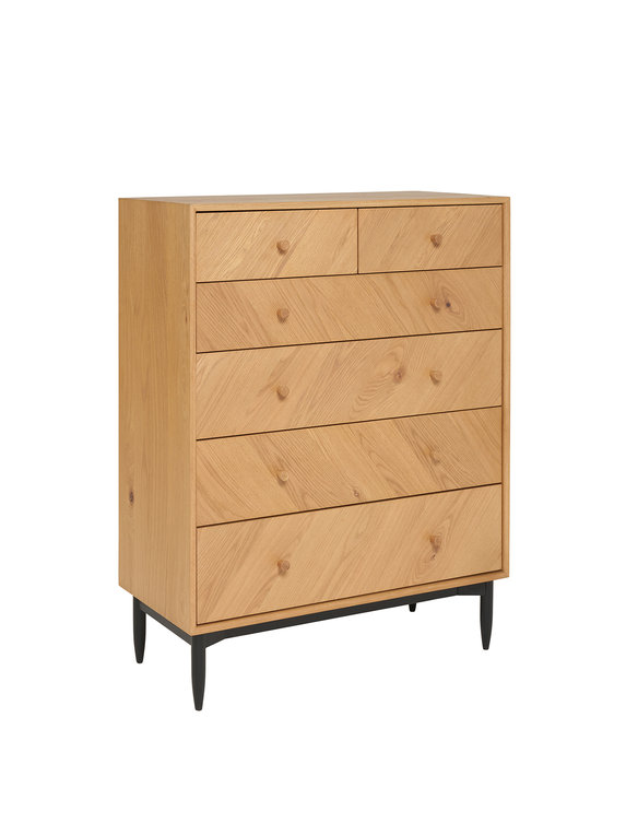 Image of Monza Bedroom 6 Drawer Chest