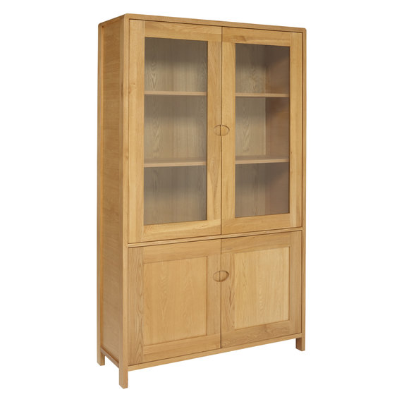 Image of Bosco Display Cabinet CM Oak