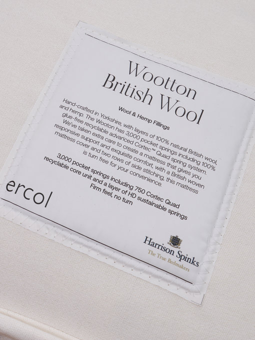 Image of Wootton 3000 Spring Super King size Mattress