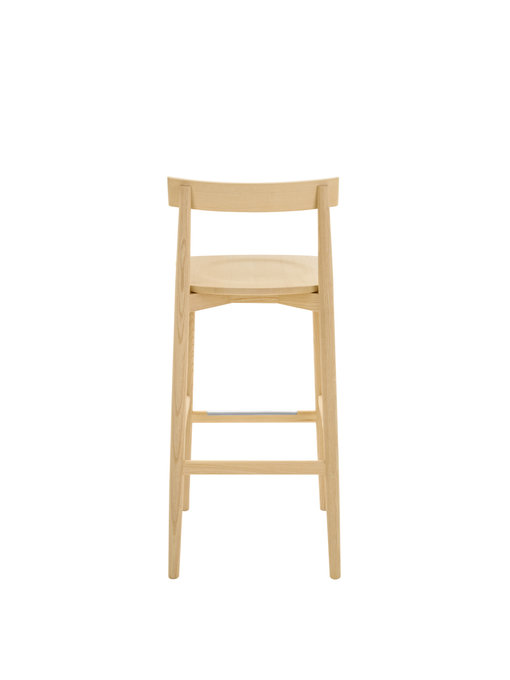 Image of Lara Bar Stool with back 75cm
