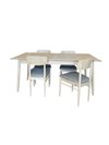 Thumbnail image of Chesham Extending Dining Table & Four  Dining Chairs in DM Oak