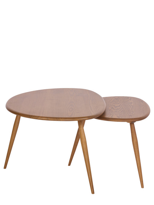 Image of ercol Collection Pebble Coffee Table Nest