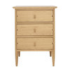 Thumbnail image of Hartwell 3 Drawer Bedside Chest in DM Oak