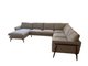 Forli Combination Chaise LHF in DK Dark & U027 Platinum