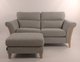 Trieste Large Sofa & Trieste Storage Footstool - T228 Grey