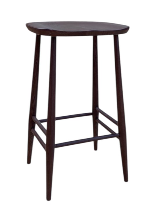 Utility Counter Stool in BU Burnt Umber H65cm ercol Furniture