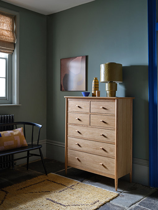 Image of Teramo Bedroom 7 Drawer Tall Wide Chest