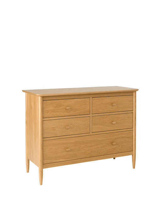 Image of Teramo Bedroom 5 Drawer Wide Chest