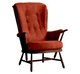 Evergreen Easy Chair in DK & Red C746