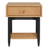 Thumbnail image of Monza 1 Drawer Bedside Cabinet in POBK