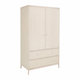 Salina 2 Door Wardrobe in PT Ash