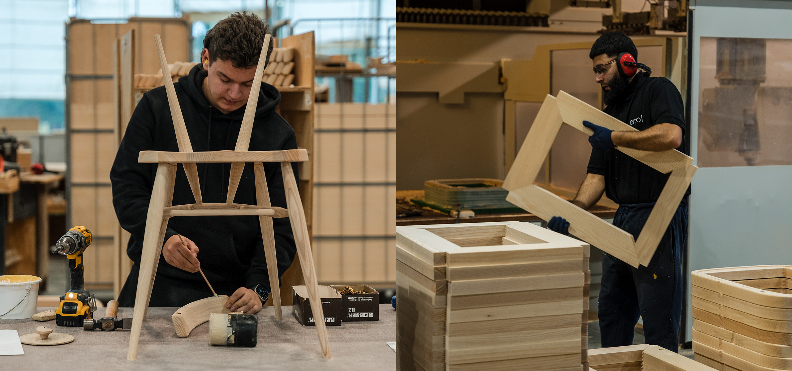 Lifestyle image for Apprenticeships with ercol