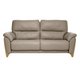 Enna Medium Recliner Sofa CM Oak & L953 Leather