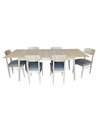 Thumbnail image of Chesham Extending Dining Table & Six  Dining Chairs in DM Oak