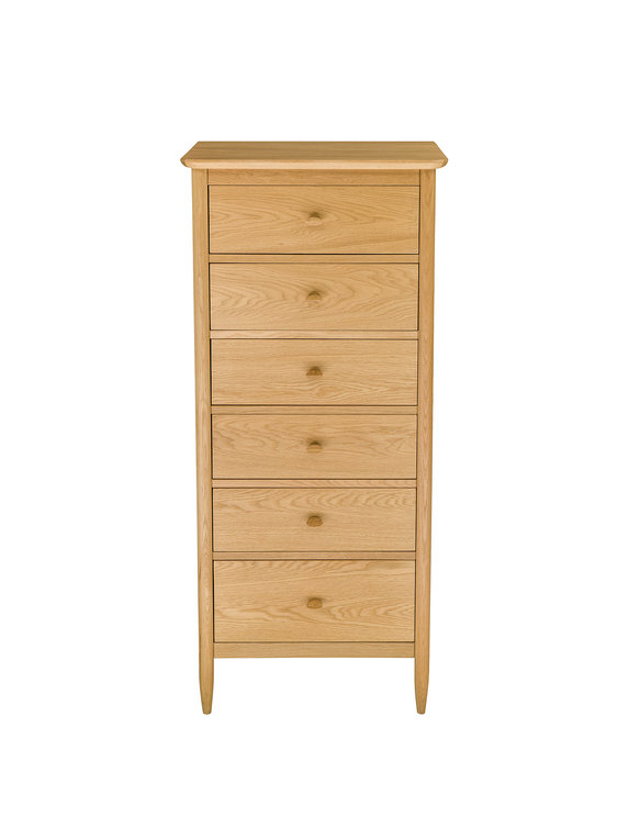Image of Teramo Bedroom 6 Drawer Tall Chest