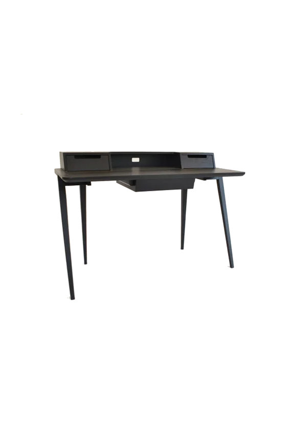 Image of Treviso Fixed Desk in Black