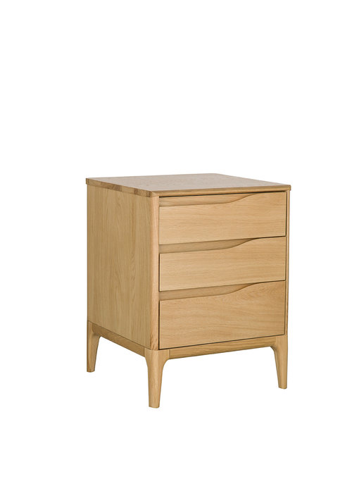 Image of Rimini 3 Drawer Bedside Cabinet