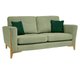 Marinello Small Sofa in CM Oak & T226 Green