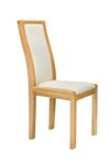 Thumbnail image of Bosco Upholstered Dining Chair CM Oak  Cream Fabric