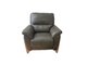 Prototype Recliner Armchair in Dark Green Leather
