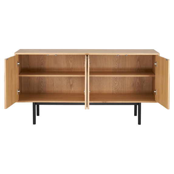 Image of Ercol Sideboard in DM Oak & Black