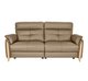 Mondello Medium Recliner Sofa in Leather L909