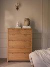 Thumbnail image of Bosco Bedroom 6 Drawer Tall Wide Chest