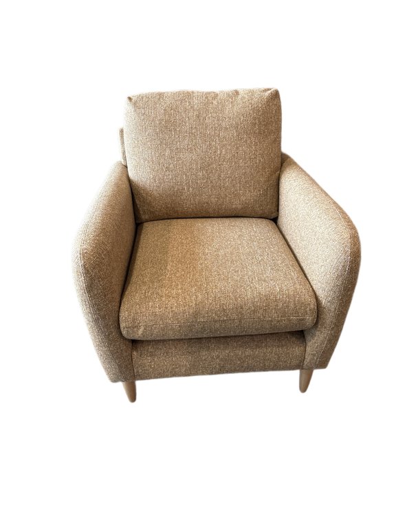 Image of Loreta Chair in CM & WE001 Ochre