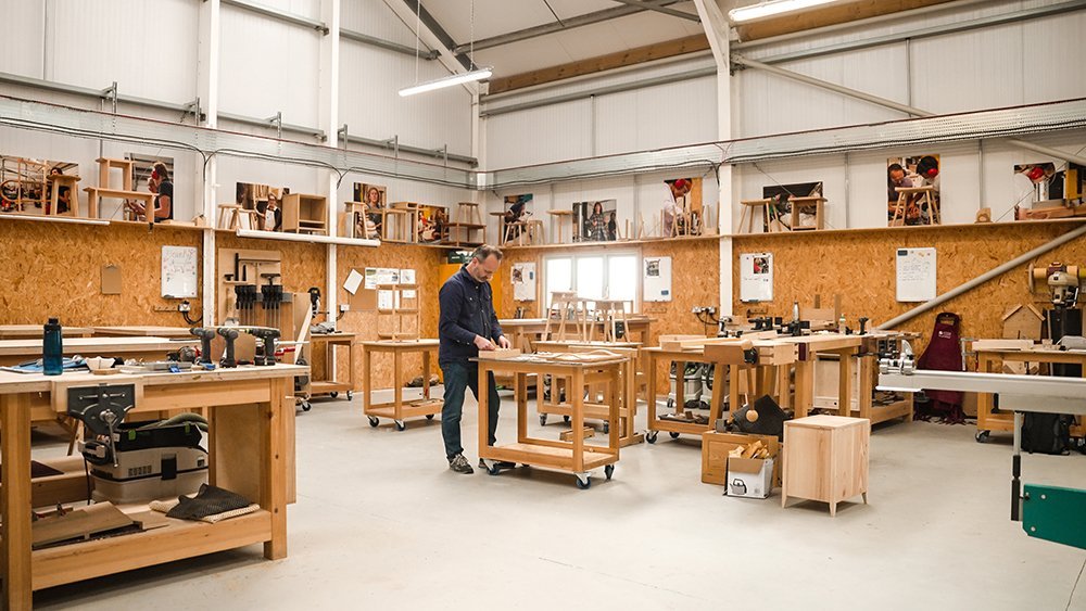 Inside The Sylva Foundation Wood School