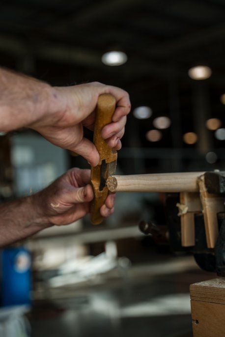 Hand crafting ercol furniture