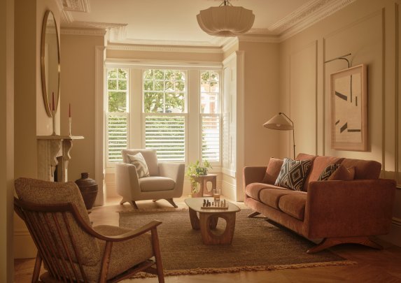 The new Ballard collection alongside a Marino chair and Highmoor coffee table