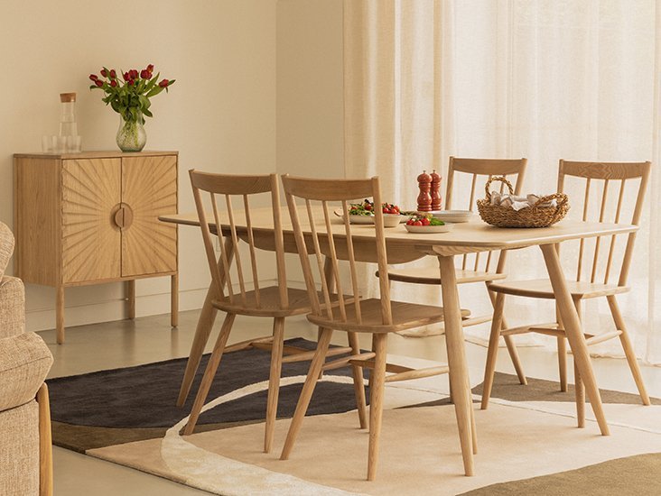 Grown in Britain Fairmile collection with the Ibstone cabinet