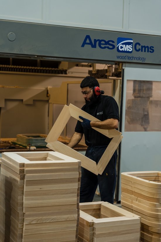 The Ares machine frees the operator to focus on quality process or perform secondary operations on parts being machined
