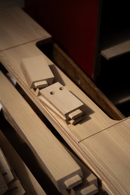 A mortise and tenon joint