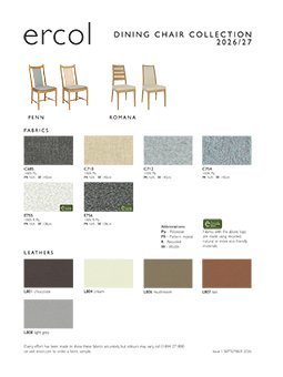 Dining Collection leaflet