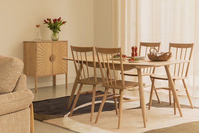 Ibstone Cabinet finished in oak on ash – Grown in Britain (OA)