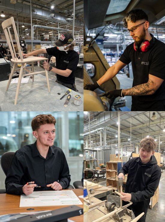 We currently have apprentices working in Assembly, Machinery, Polishing and Marketing