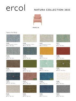 Natura Collection leaflet