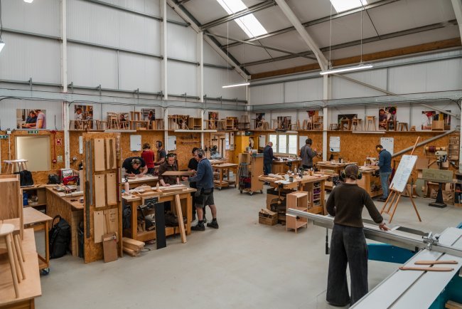 The Wood School is creating inspiring and accessible opportunities to experience working with home-grown timber