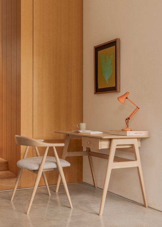 The Ballatta Desk and Lugo Dining Armchair