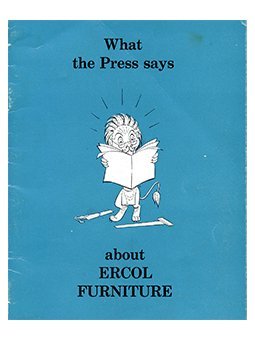 what the press says about Ercol Furniture leaflet