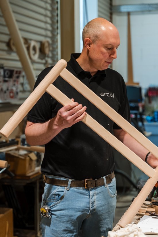 Original prototypes being created in the ‘jig shop’